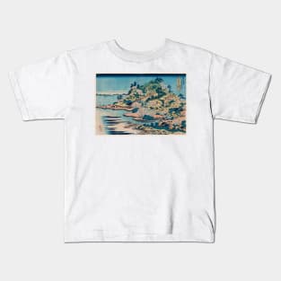 Japanese Vintage Wallpaper Kids T-Shirt